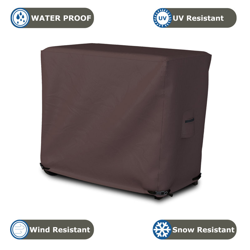 Arlmont & Co. Heavy Duty Multipurpose Waterproof Bar Cart Cover, Outdoor Serving Cart Cover